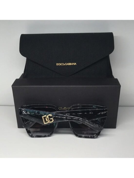 New Authentic Dolce & Gabbana Women\'s iconic DG Crossed luxury Sunglasses main image 11